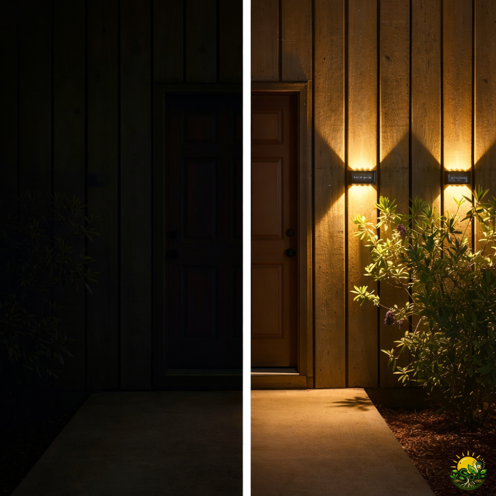 Sunroot ™ Solar Wall Lights