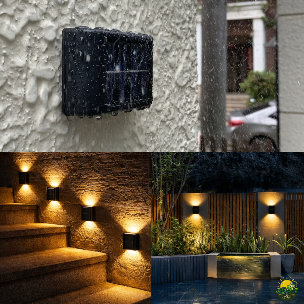 Sunroot ™ Solar Wall Lights