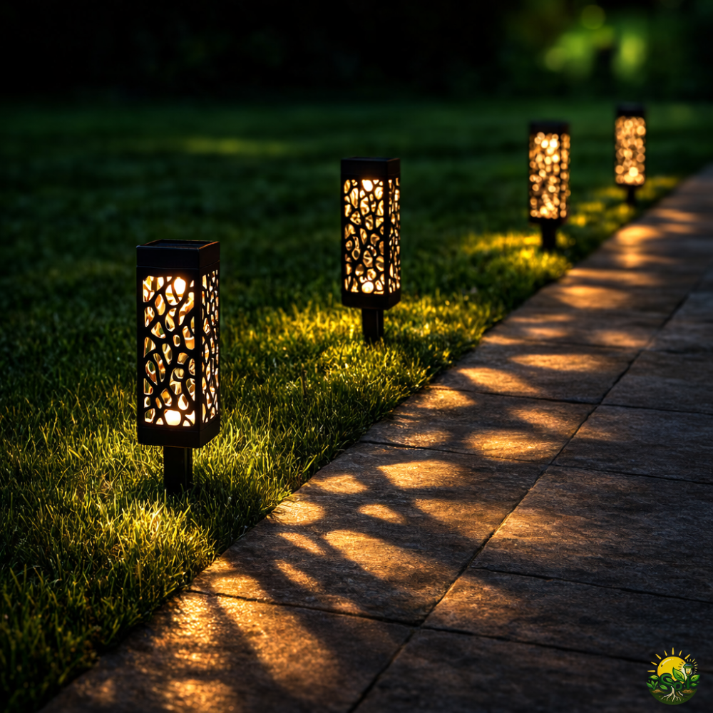 Sunroot ™ Solar Pattern Lights