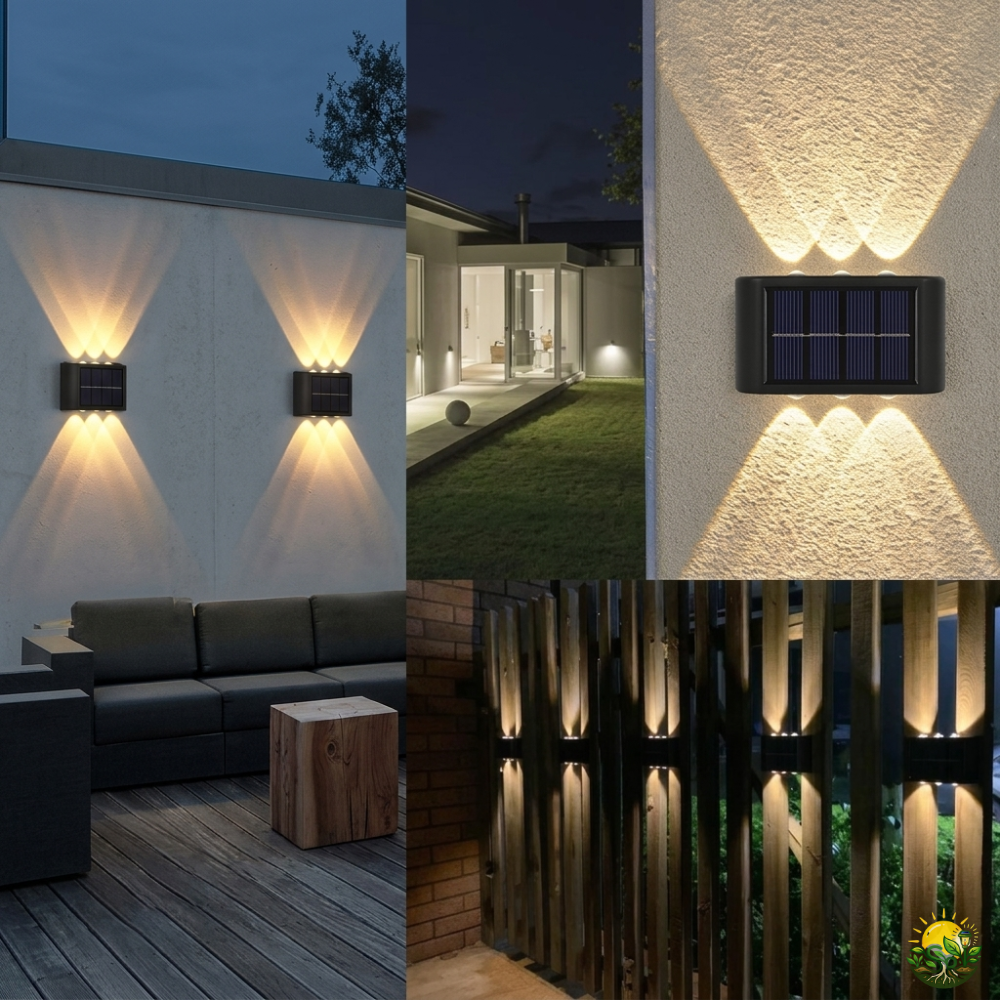 Sunroot ™ Solar Wall Lights