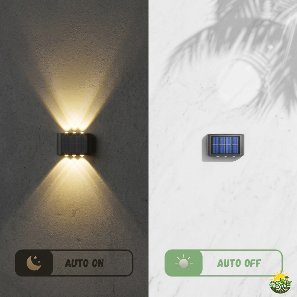Sunroot ™ Solar Wall Lights
