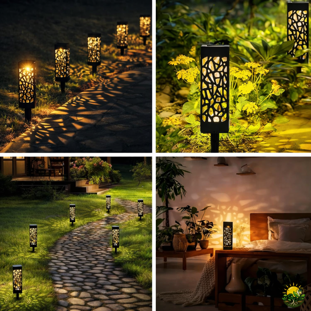 Sunroot ™ Solar Pattern Lights